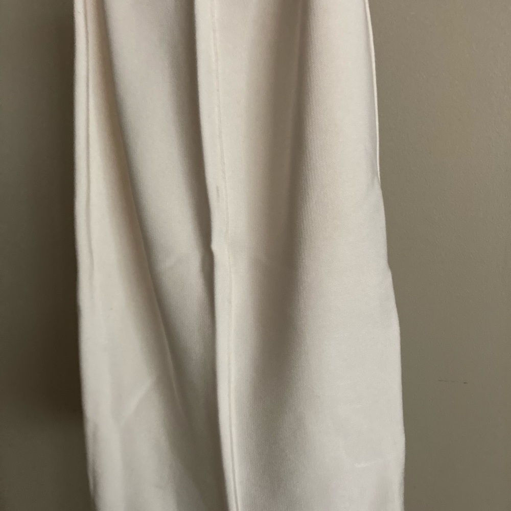 GIORGIO ARMANI 10 Italy ivory knit viscose skirt